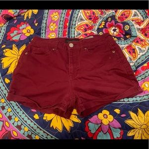 Aeropostale Burgundy shorts